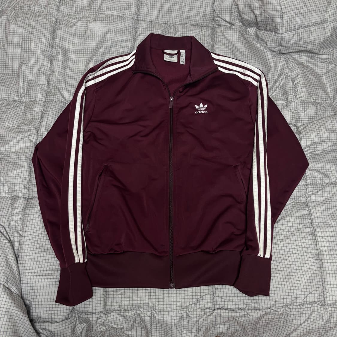 아디다스 파이어버드 트랙탑 버건디 상품이미지1