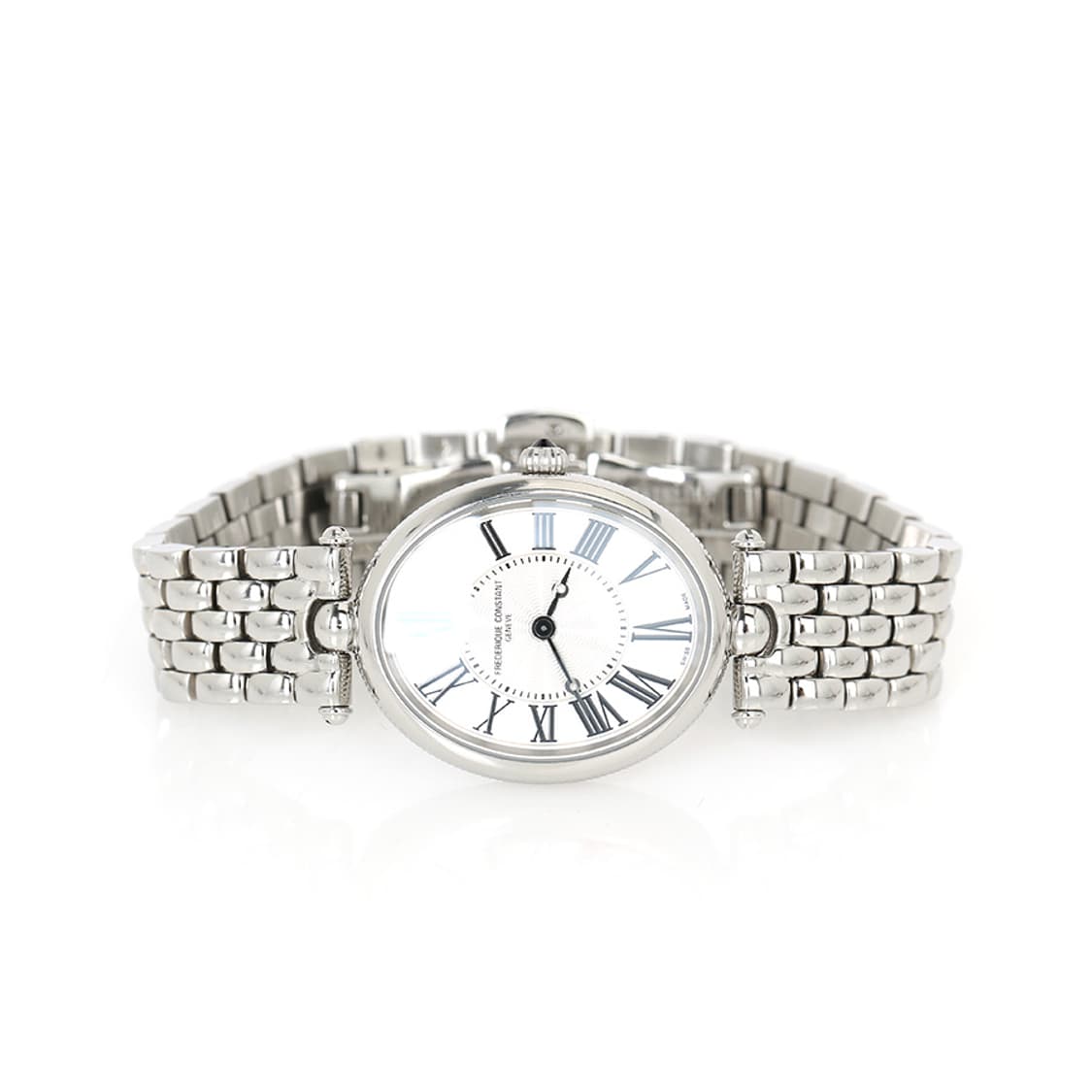 프레드릭콘스탄트 아르데코 오발 워치 스틸 시계 네이플 상품이미지2