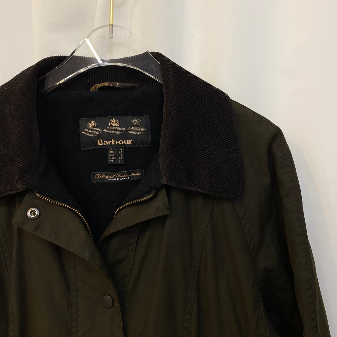 [95] 바버 비데일 왁스 자켓 M 상품이미지4