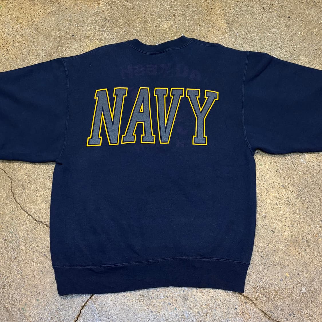 90s Made in USA 빈티지 밀리터리 US 네이비 맨투맨 상품이미지6