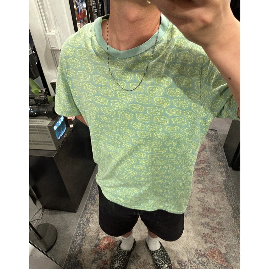 Supreme Word Bubble Jacquard S/S Top 상품이미지2