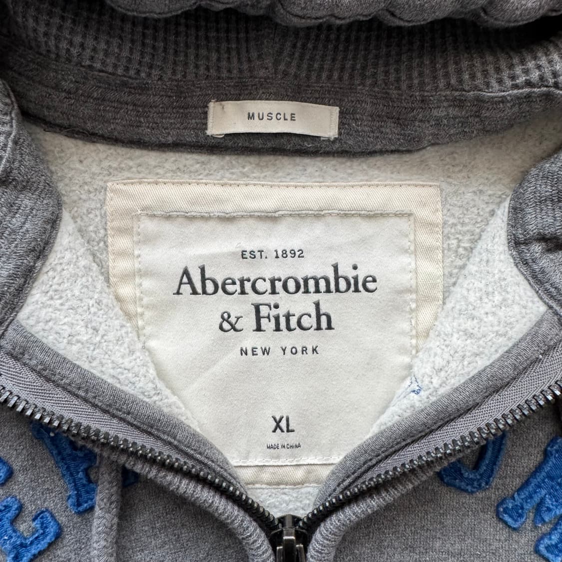 ABERCROMBIE 일본빈티지 후드집업 아베크롬비 후드집업 XL 105 상품이미지4