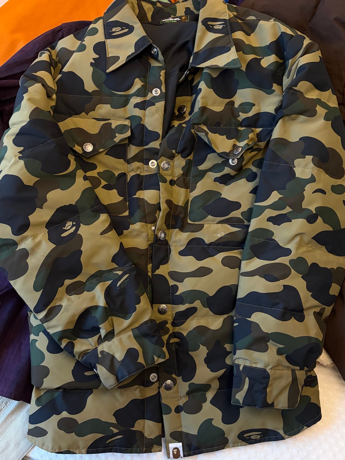 베이프 경량 패딩 자켓 상품이미지1