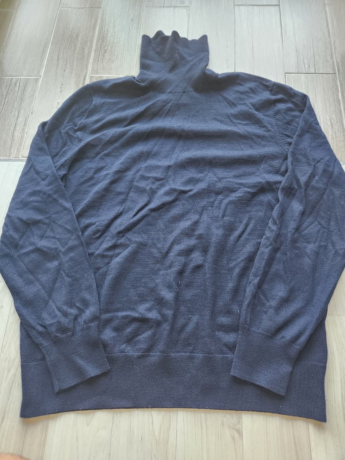 브룩스브라더스 터틀넥 니트 네이비 L 상품이미지1