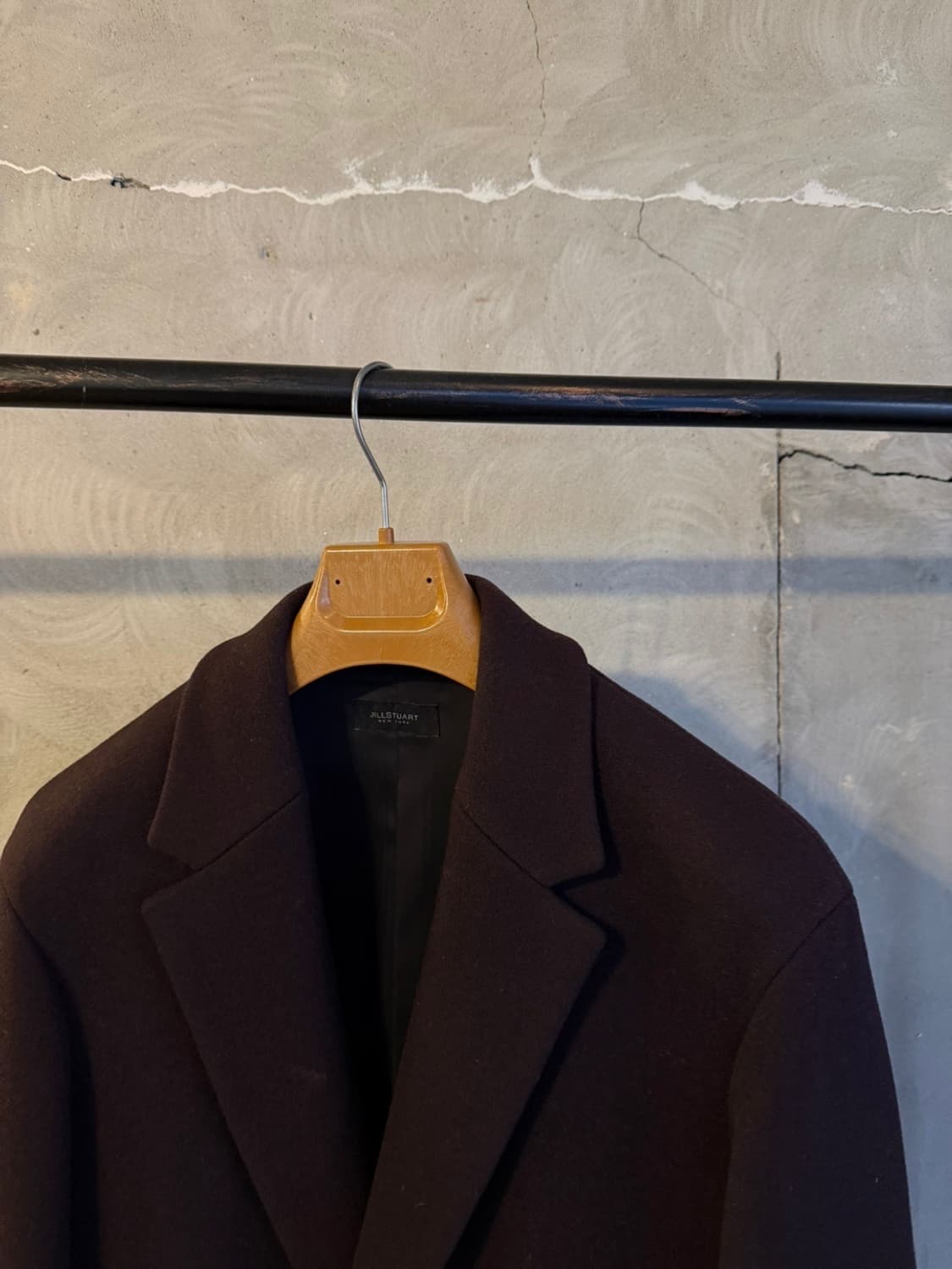 질스튜어트 펠트울 체스터필드 코트 100 상품이미지8