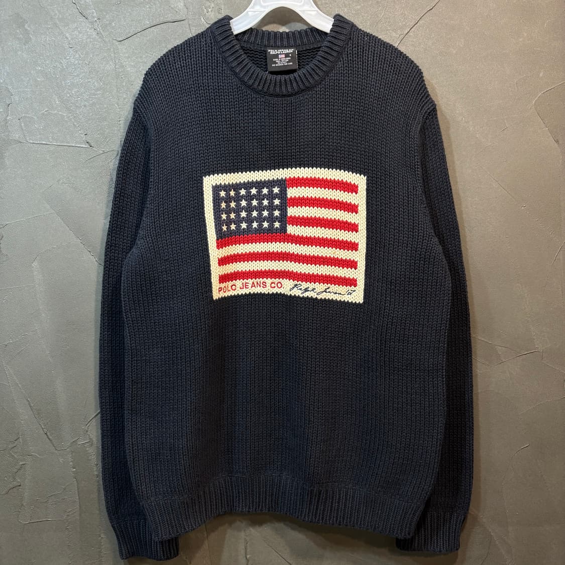 [S] POLO 폴로 랄프로렌 성조기 니트 상품이미지1