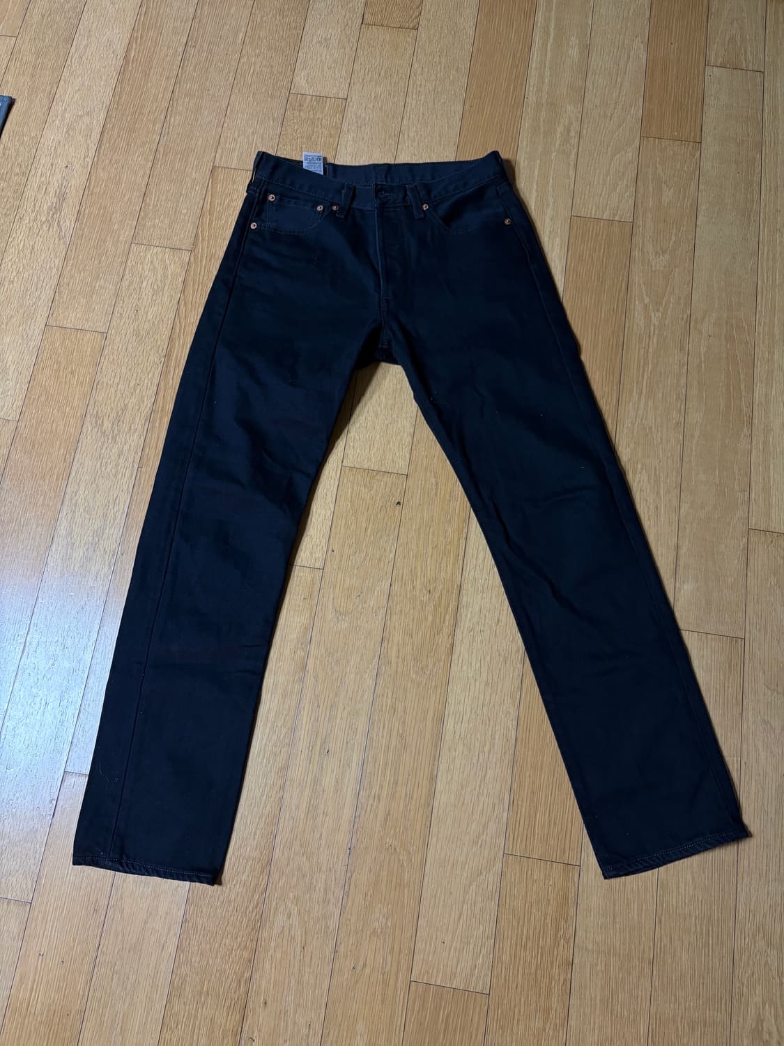 빈티지 리바이스 501 블랙 데님 팬츠 29 상품이미지1