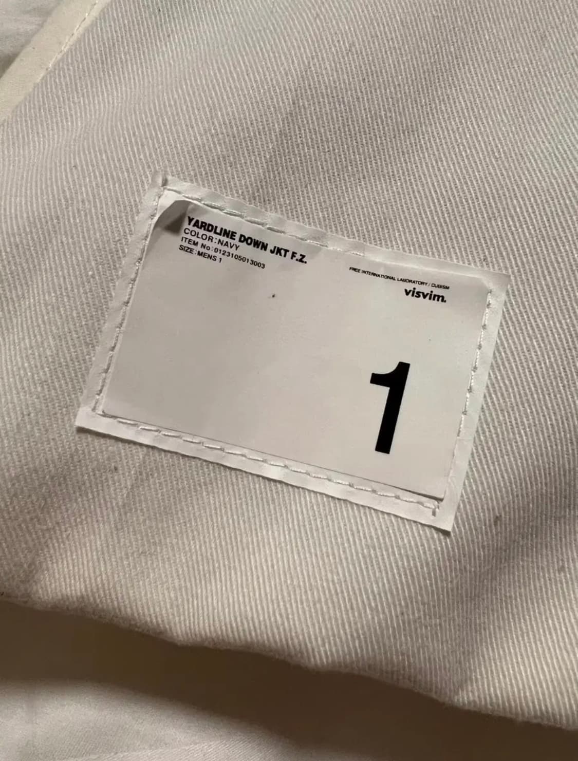 [1] 비즈빔23ss YARDLINE야드라인 다운JKT 상품이미지5