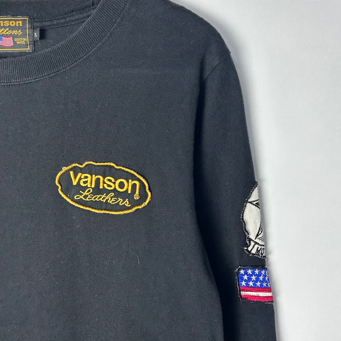 [VANSON] 밴슨 스컬 프린팅 펑크 롱슬리브 상품이미지4