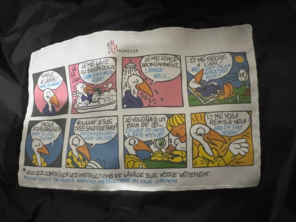 몽클레어 마야 매트 블랙 3 사이즈 25fw 판매 상품이미지4