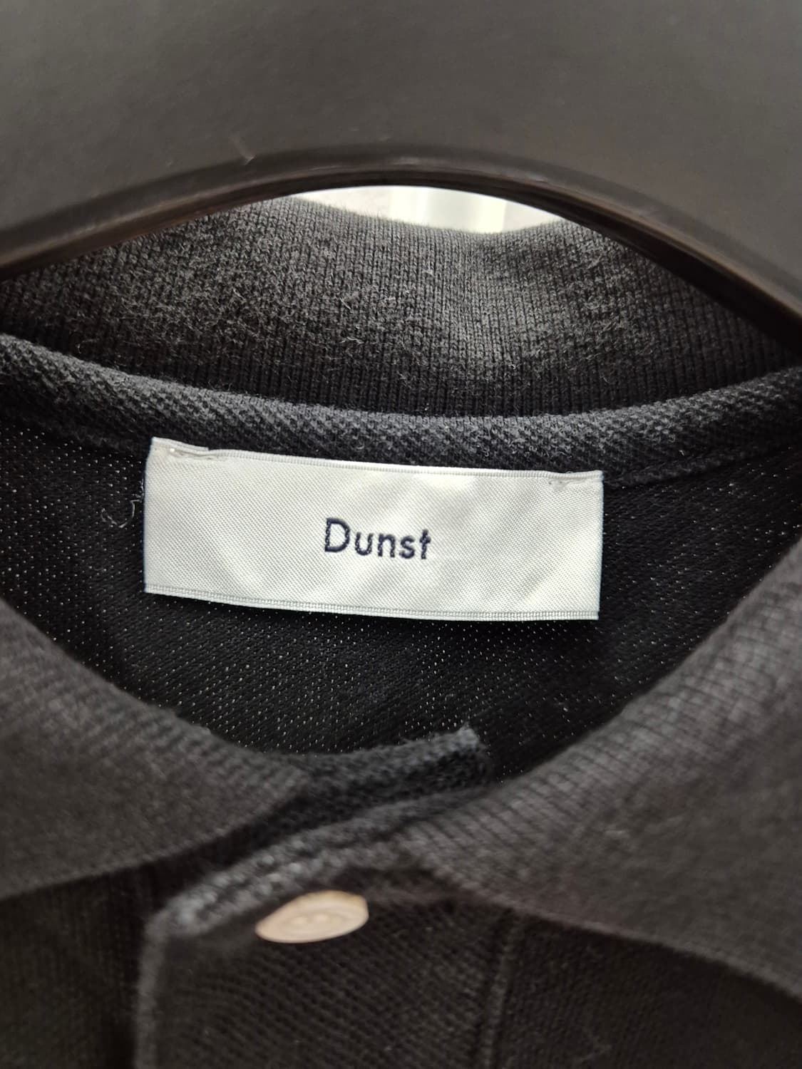 Dunst 던스트 블랙 폴로 티셔츠 S 상품이미지6