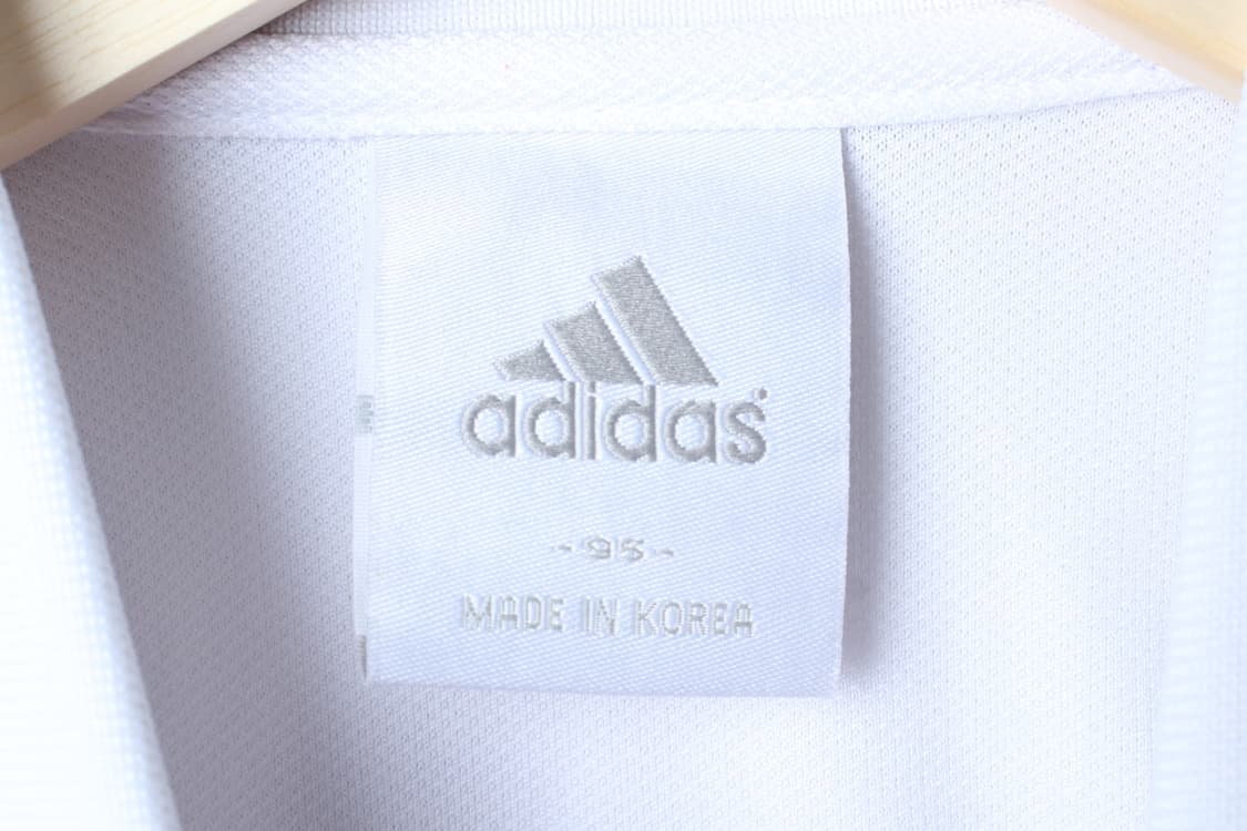(M) 아디다스 반팔 카라 티셔츠 기능성 화이트 올드스쿨-H3H33714 상품이미지7