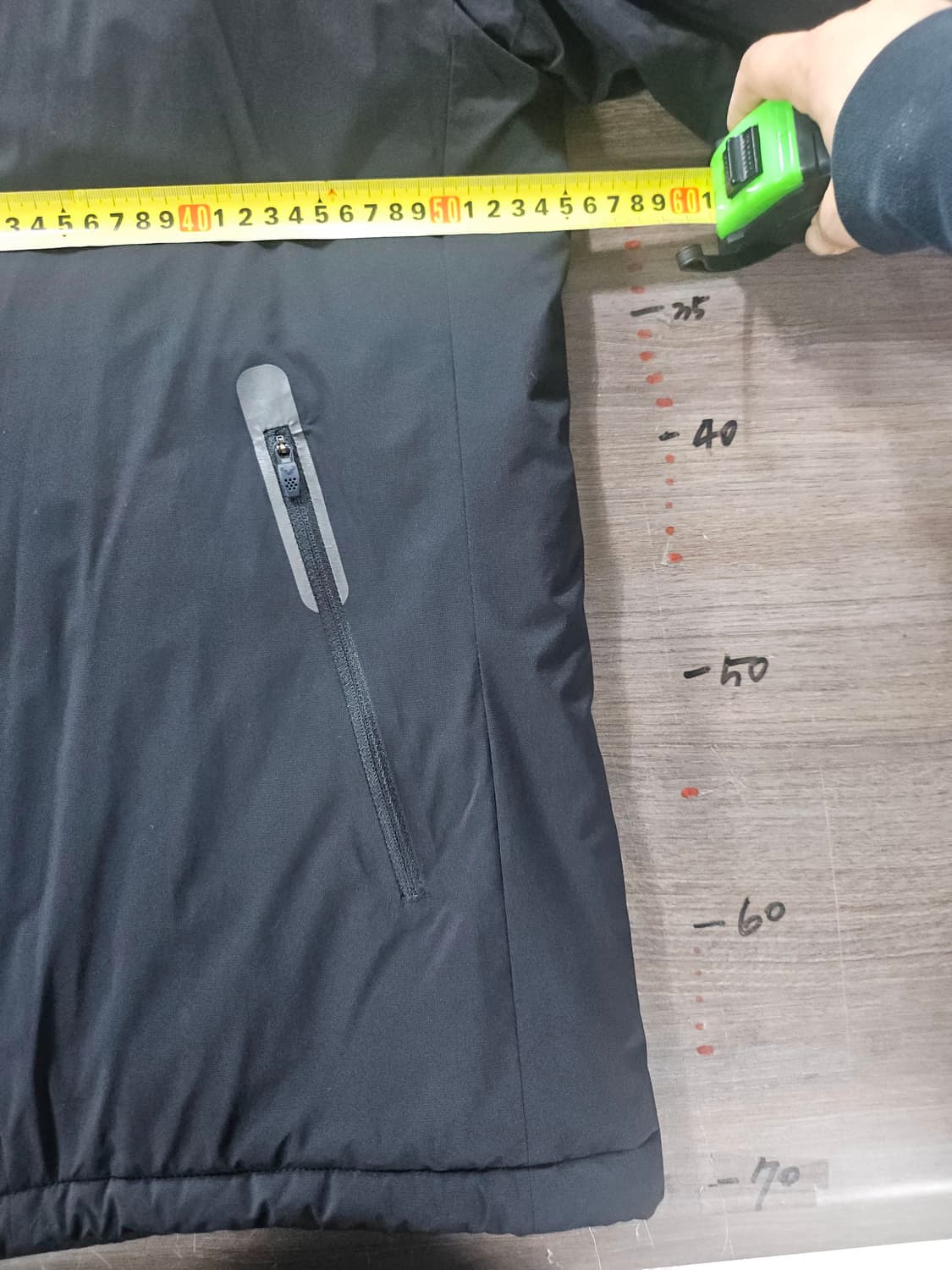 다이나핏  다운패딩 100  블랙 상품이미지10