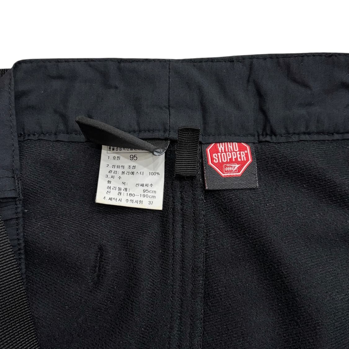 노스페이스 00s 윈드스토퍼 후리스 플리스 블랙 데날리 팬츠 바지 xxl 상품이미지4
