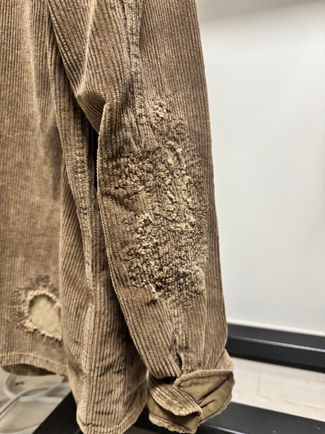 RRL 리페어 코듀로이 오버셔츠 상품이미지3