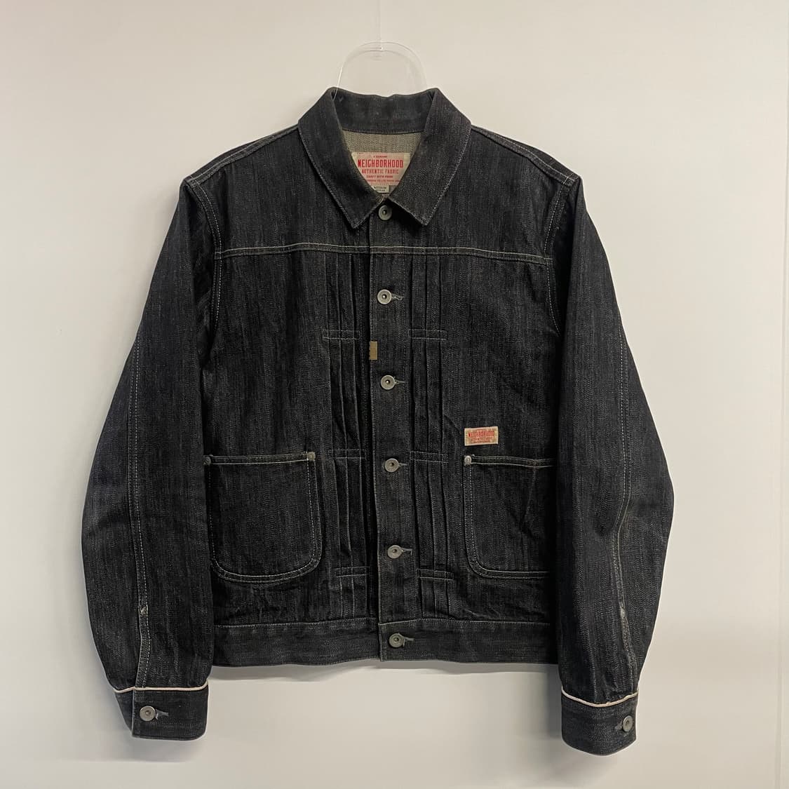 14s 네이버후드 리지드 스톡맨 데님자켓 상품이미지1