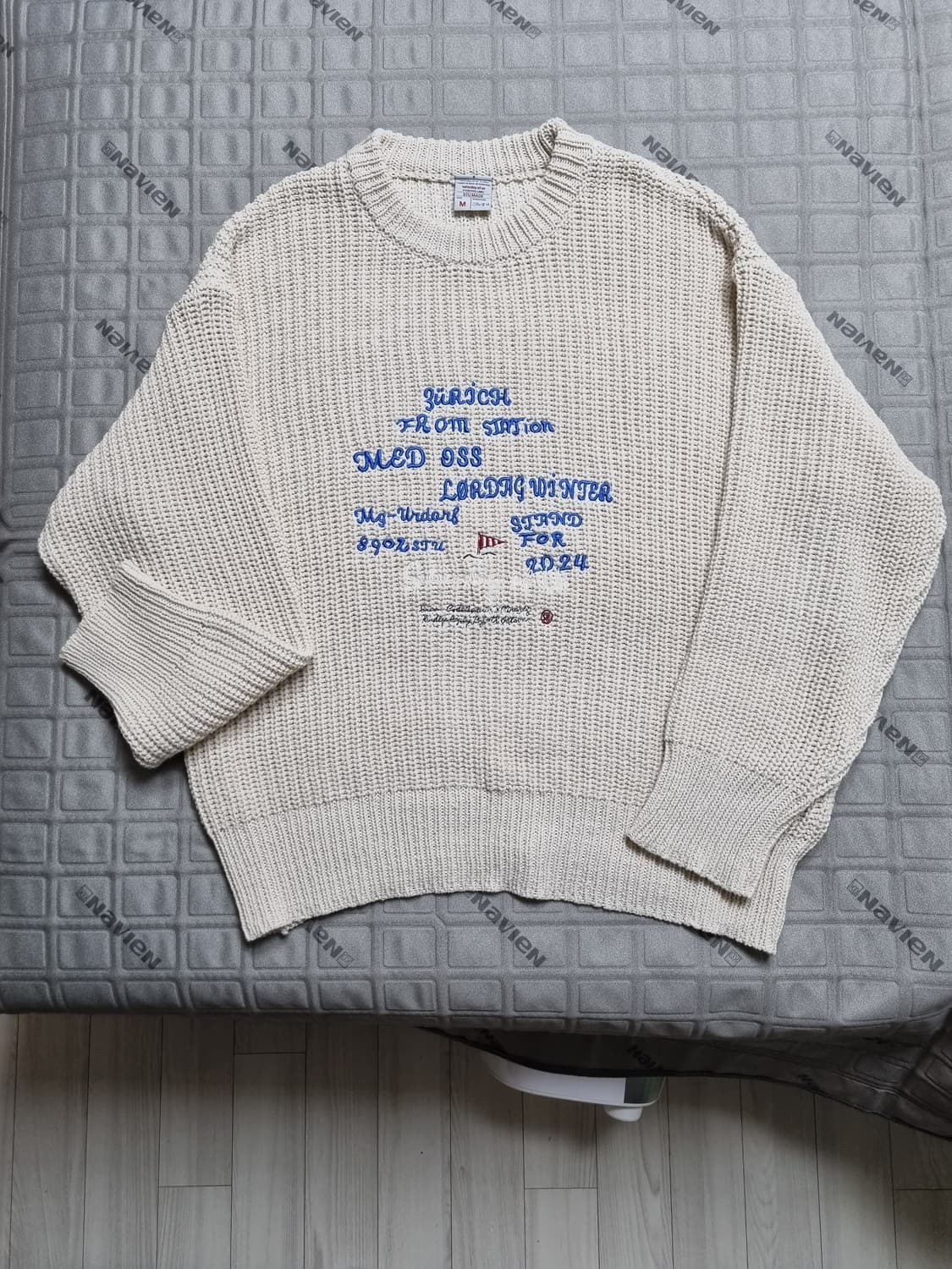 stu office 니트 스웨터 m size 상품이미지2