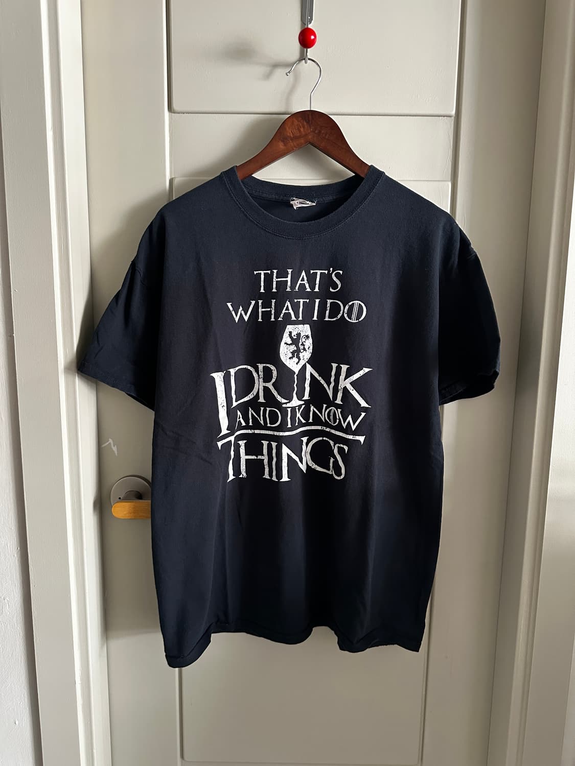Game of thrones 폰트 티셔츠 상품이미지1
