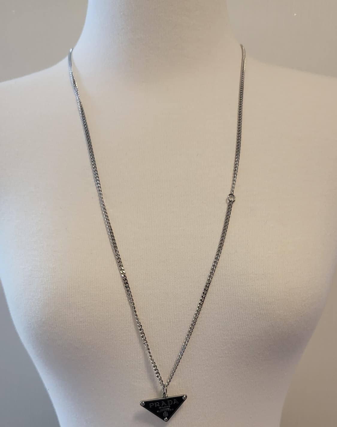 프라다 업사이클링 롱체인 목걸이 상품이미지4
