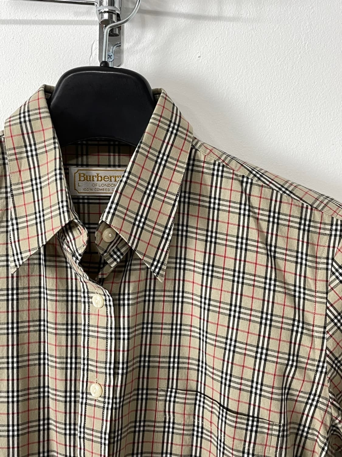 버버리 노바 체크 셔츠  상품이미지4