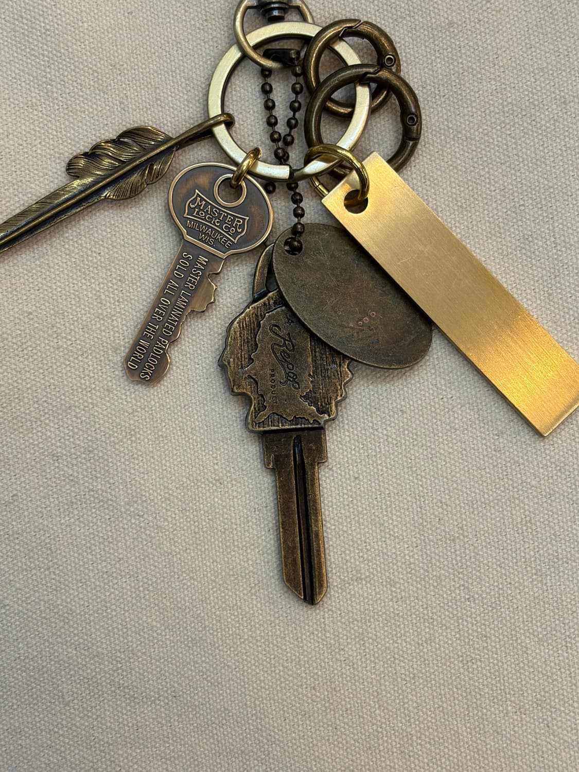 🗝 빈티지 트래블 키 키링 상품이미지4