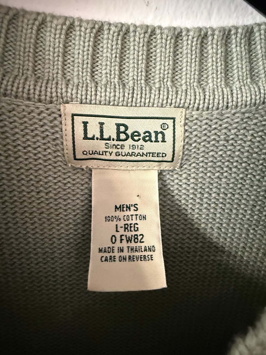 엘엘빈 V넥 니트 L 상품이미지2