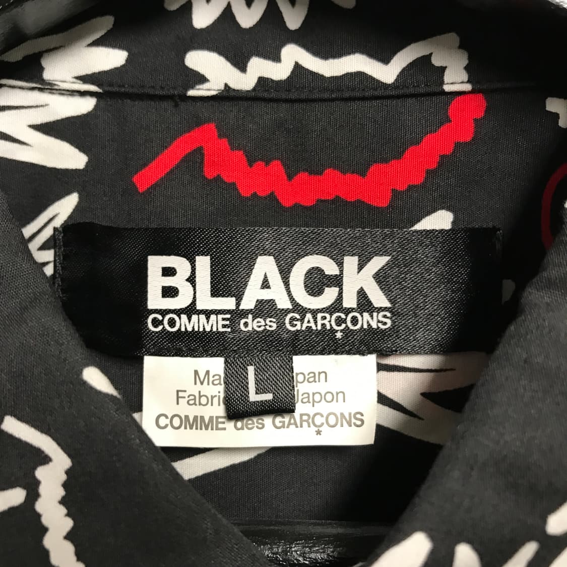 꼼데가르송 블랙 셔츠 L 상품이미지5