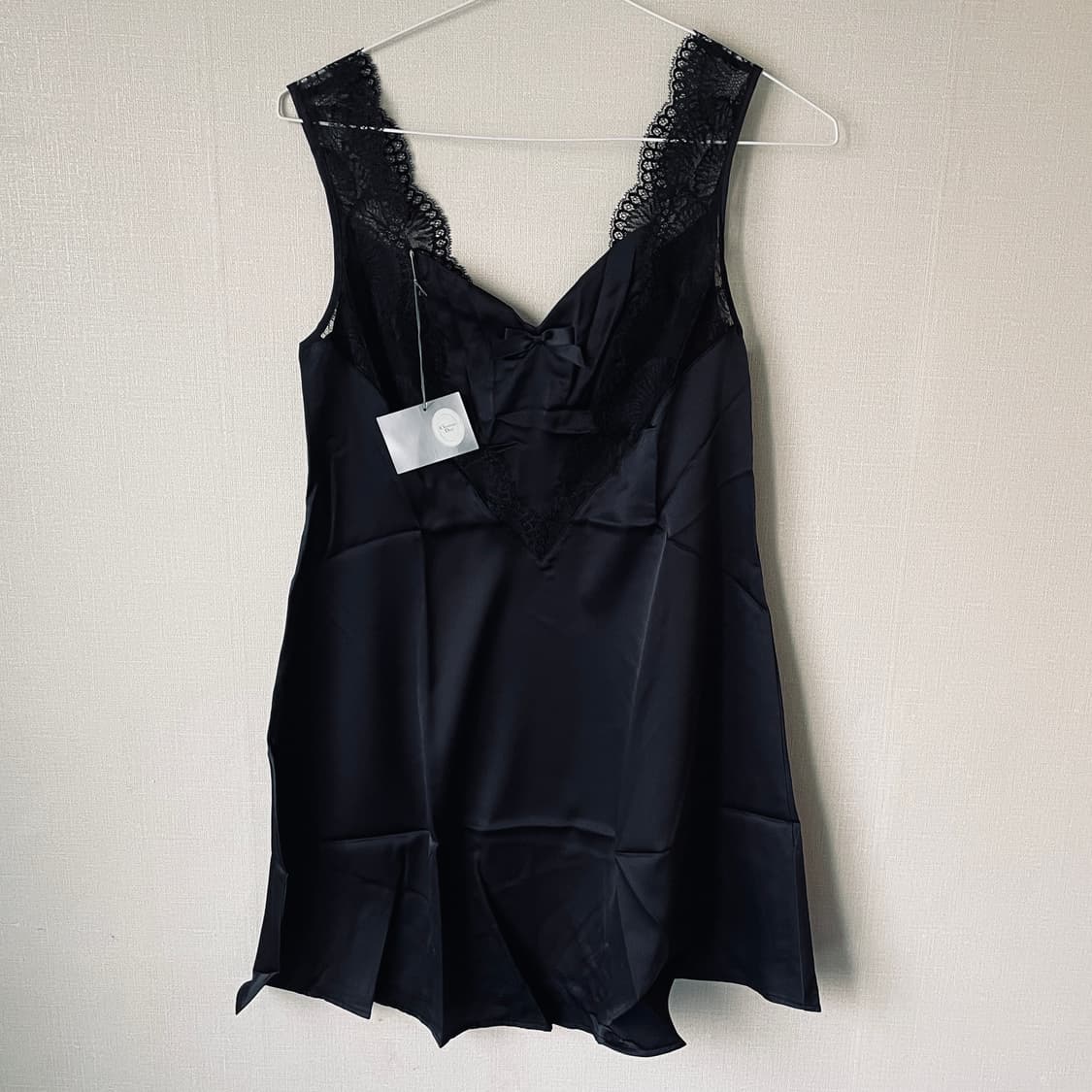 디올 블랙 레이스 슬립 새상품 상품이미지1