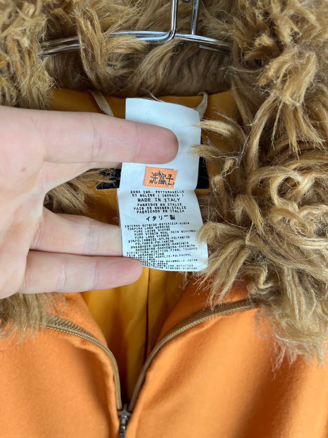 Gianfranco Ferre 퍼 하이넥 코트 상품이미지8