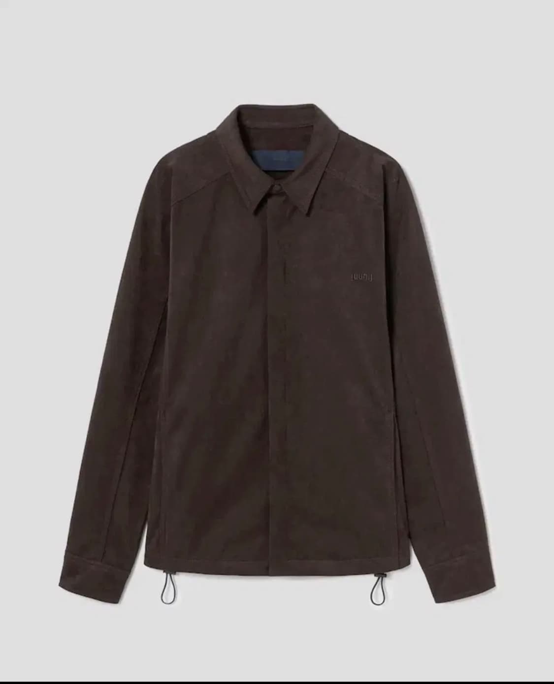 준지 울트라 스웨이드 코치 셔츠 48사이즈 상품이미지1