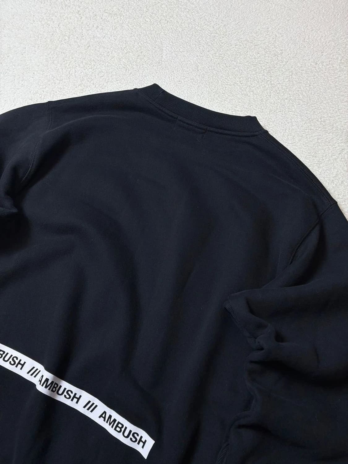 앰부쉬 AMBUSH 2020 백로고 오버 맨투맨 PN7587 상품이미지6