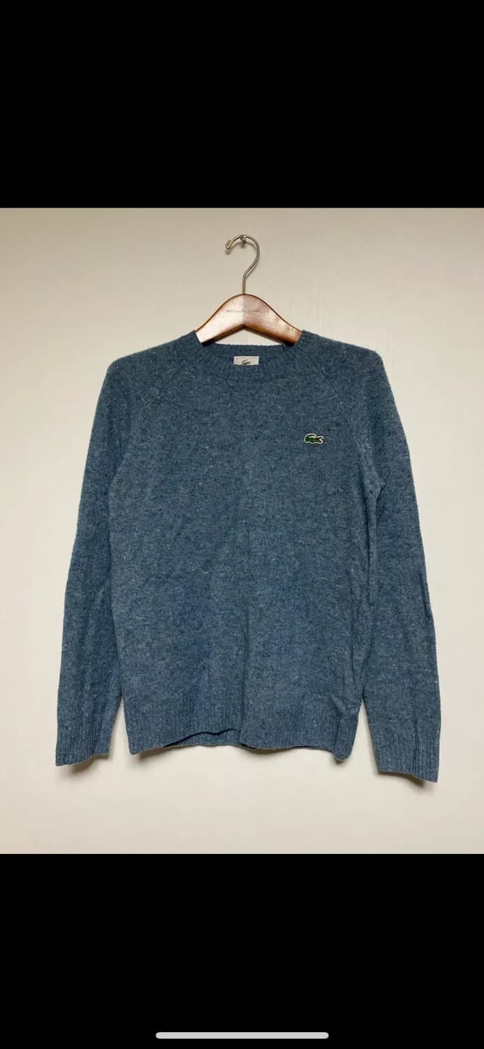 라코스테 울 니트 made in japan  상품이미지1