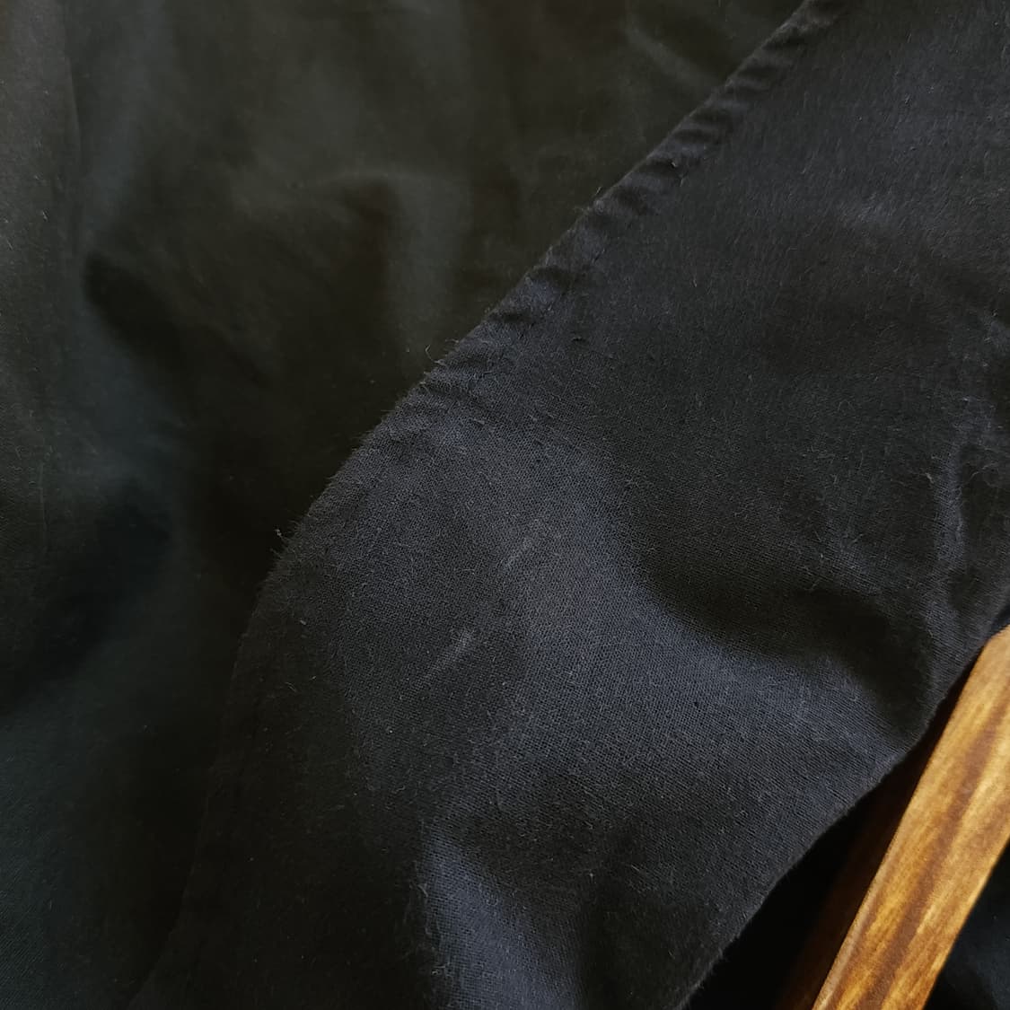 90s 잉글랜드 컨트리 왁스자켓 스톡맨 케이프 왁스코트 레인코트 블랙 L 상품이미지9