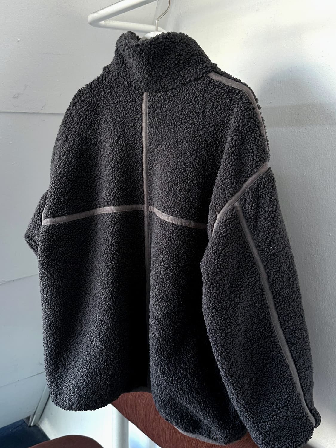 Subtle Piping Boa Blouson 상품이미지4