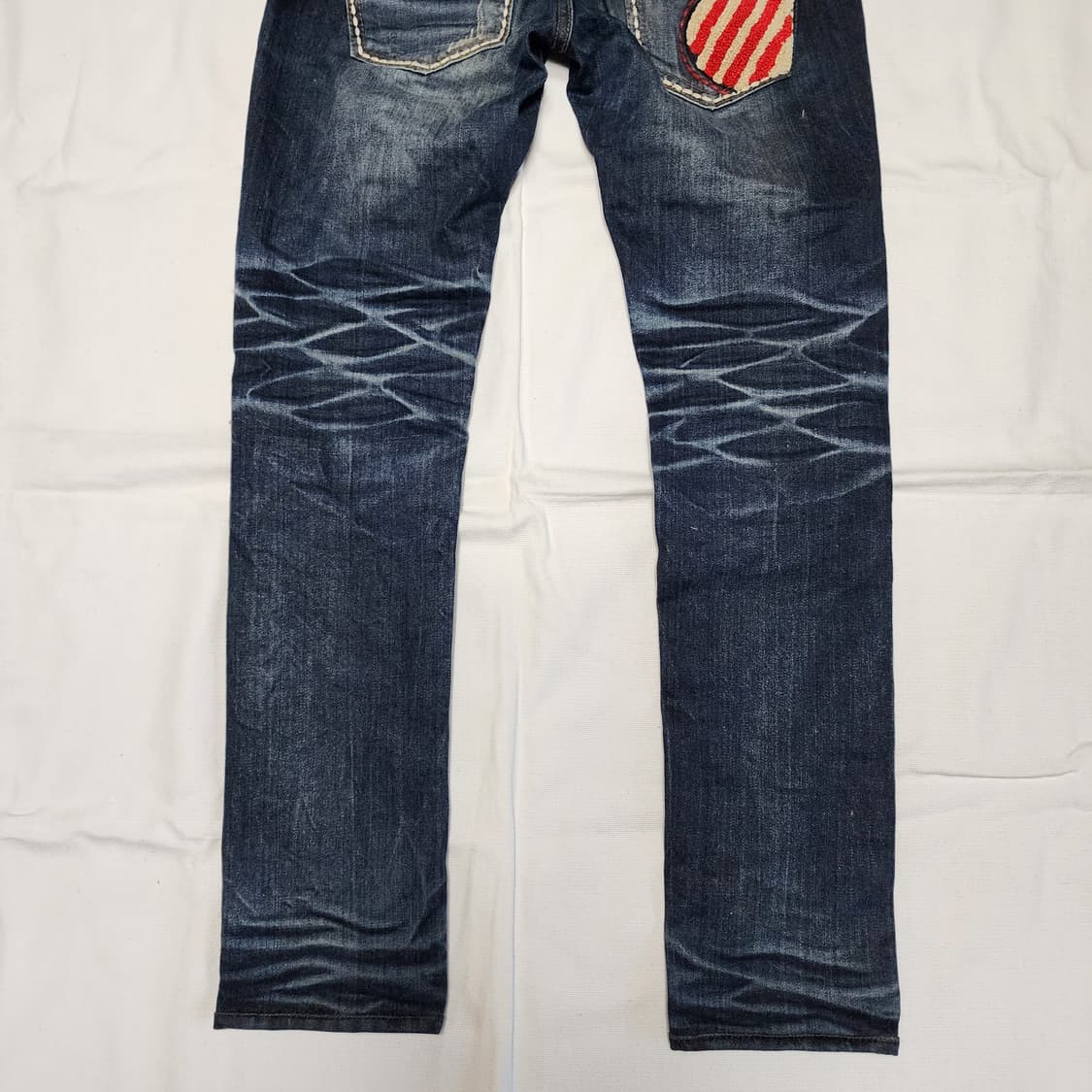 HAMO 락시크 자수 오리엔탈 워싱 데님팬츠 상품이미지5