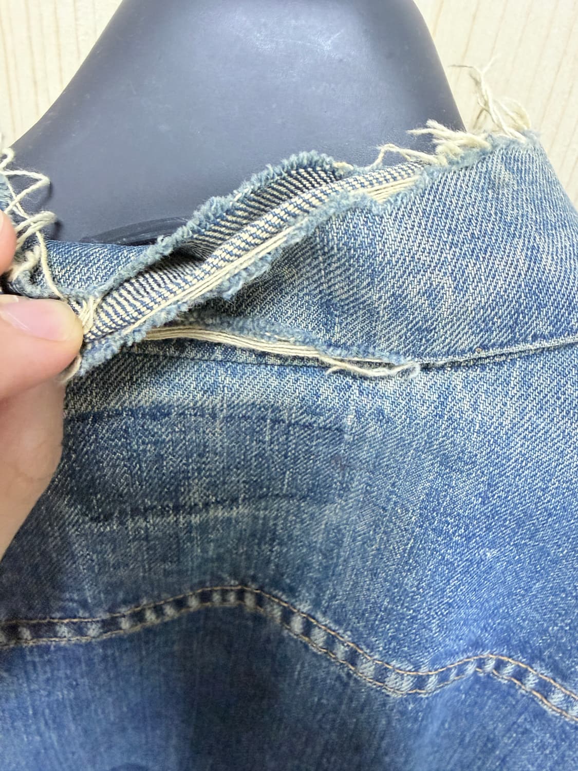 리바이스 70505 빅E 60년 후반 추정 4세대 상품이미지4