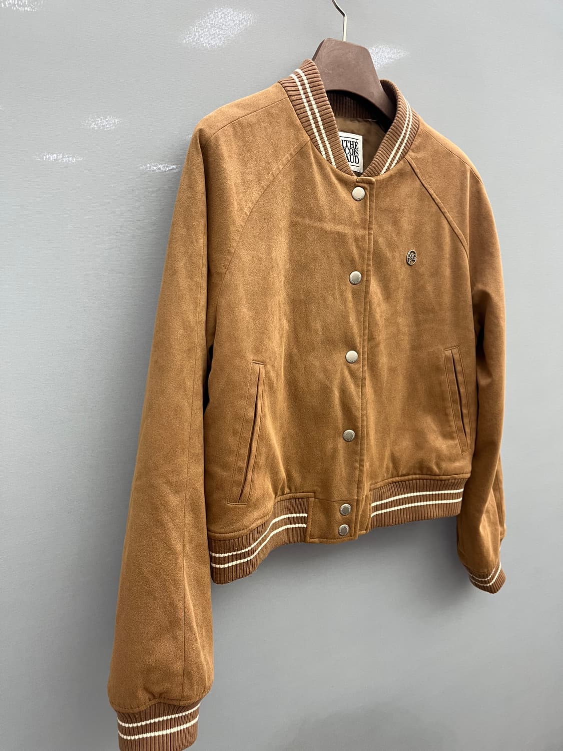 마리떼 프랑소와 저버 23FW 울 블렌드 바시티 재킷 공용 상품이미지2