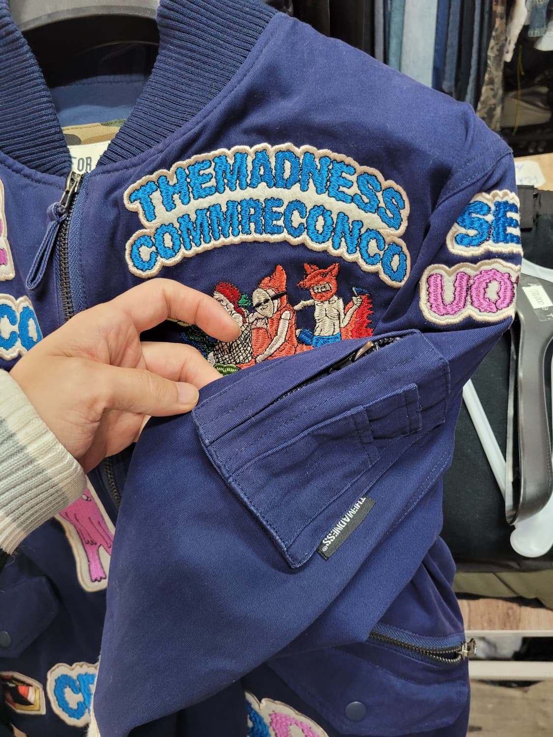 MADNESS 더매드니스 스타디움 점퍼 자켓 상품이미지4