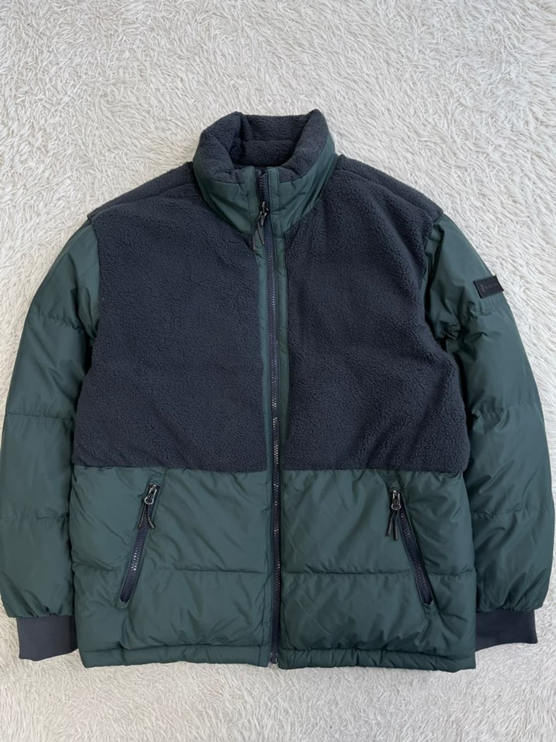 블랙야크 리버시블 후리스 덕다운 패딩/#225 상품이미지1