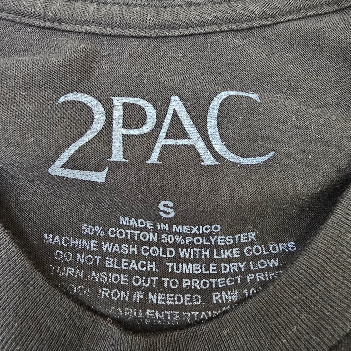 2pac 프린팅 티셔츠 상품이미지5