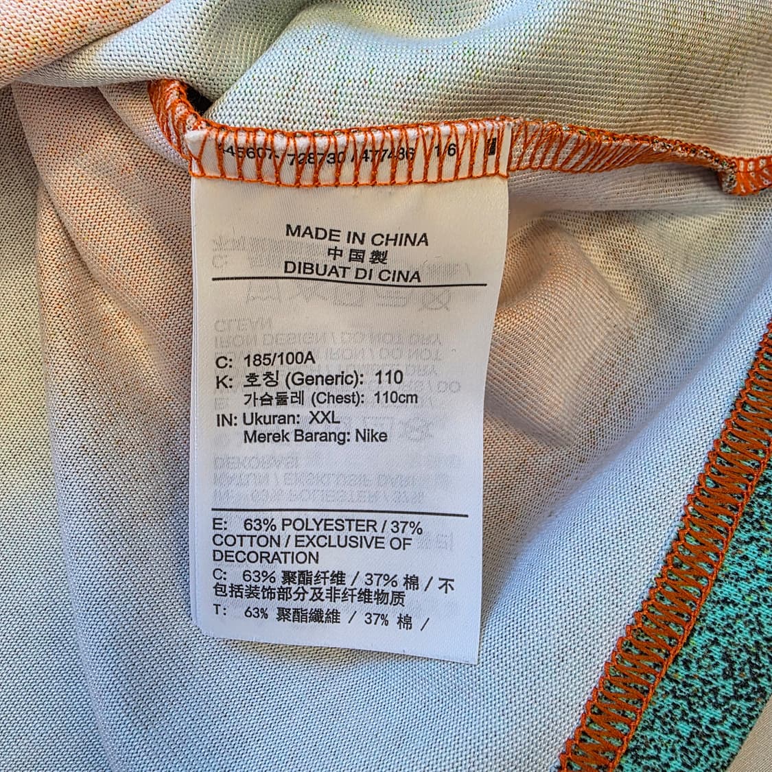 [2XL]나이키 ACG 올오버 프린트 롱슬리브 티셔츠 상품이미지5