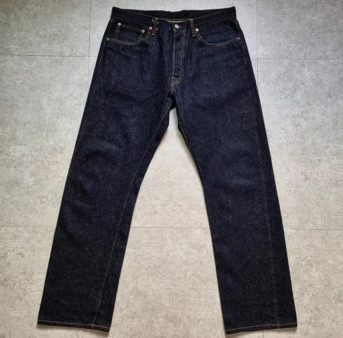 (희귀) Jelado 제라도 10주년 초회한정판 셀비지 데님팬츠 팝니다 상품이미지3