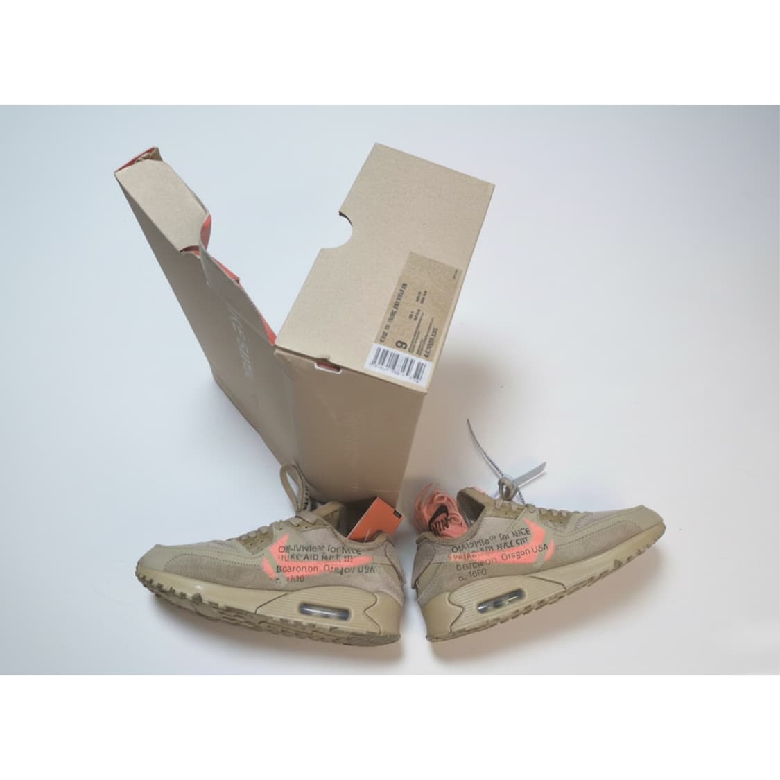 나이키 x 오프화이트 에어맥스 90 v2 데저트 오어 상품이미지3