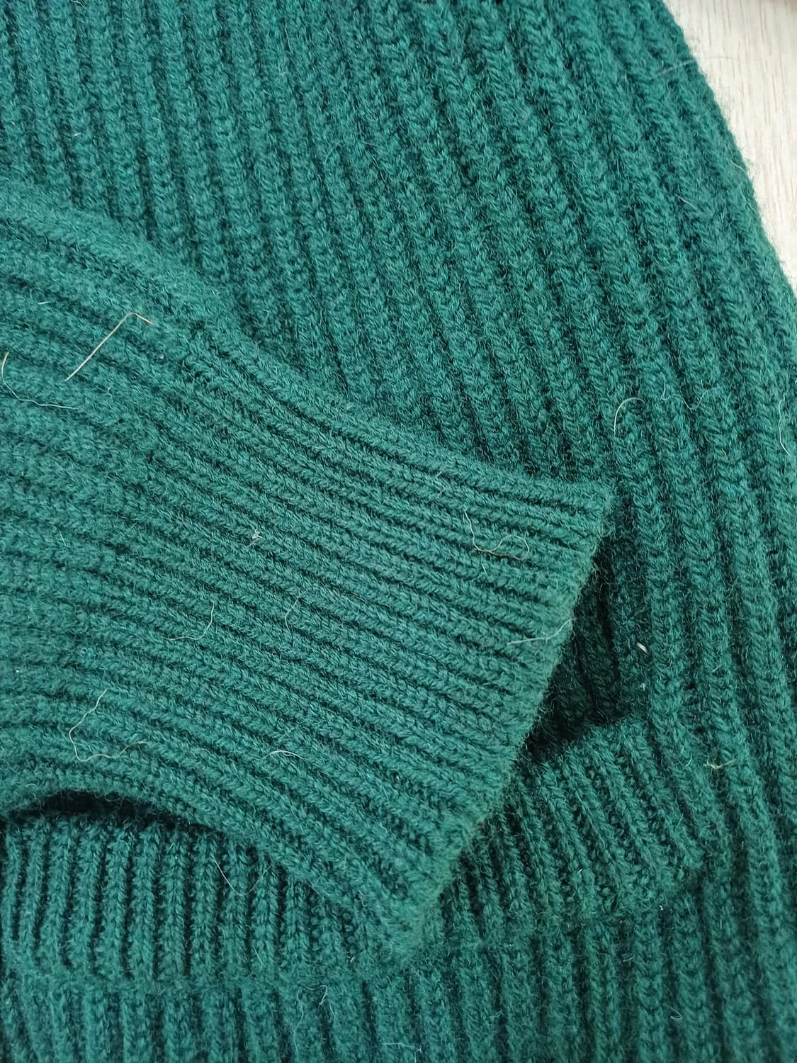 윌리엄 로키 타탄그린 숄 카디건 새상품 컨디션 상품이미지3