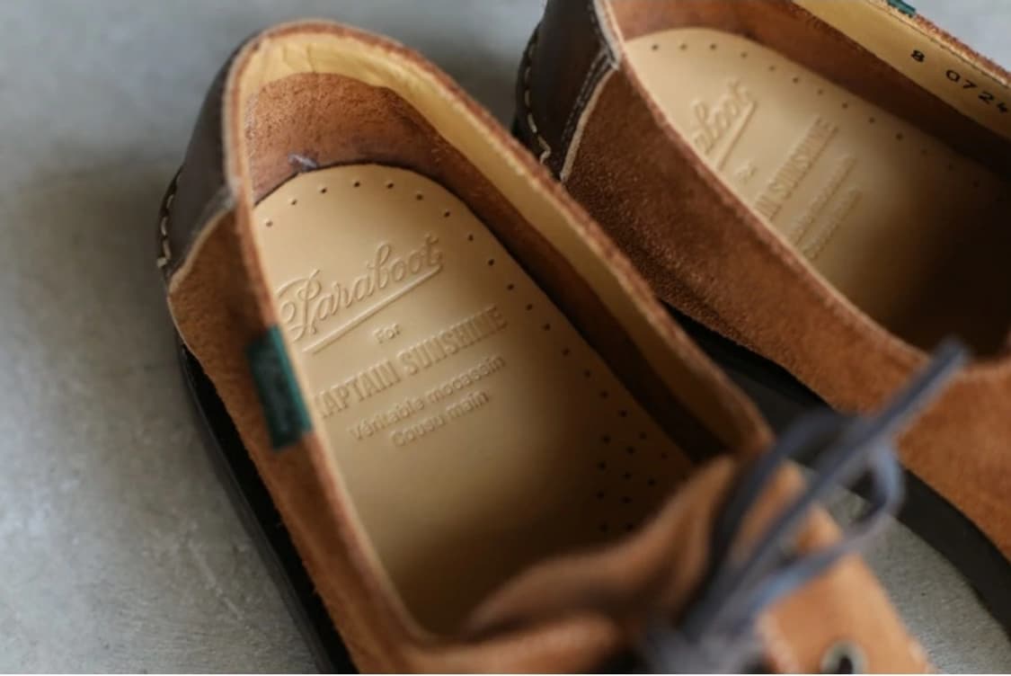캡틴선샤인 파라부트 paraboot 스웨이드 구두 8 (265) 카멜   상품이미지8