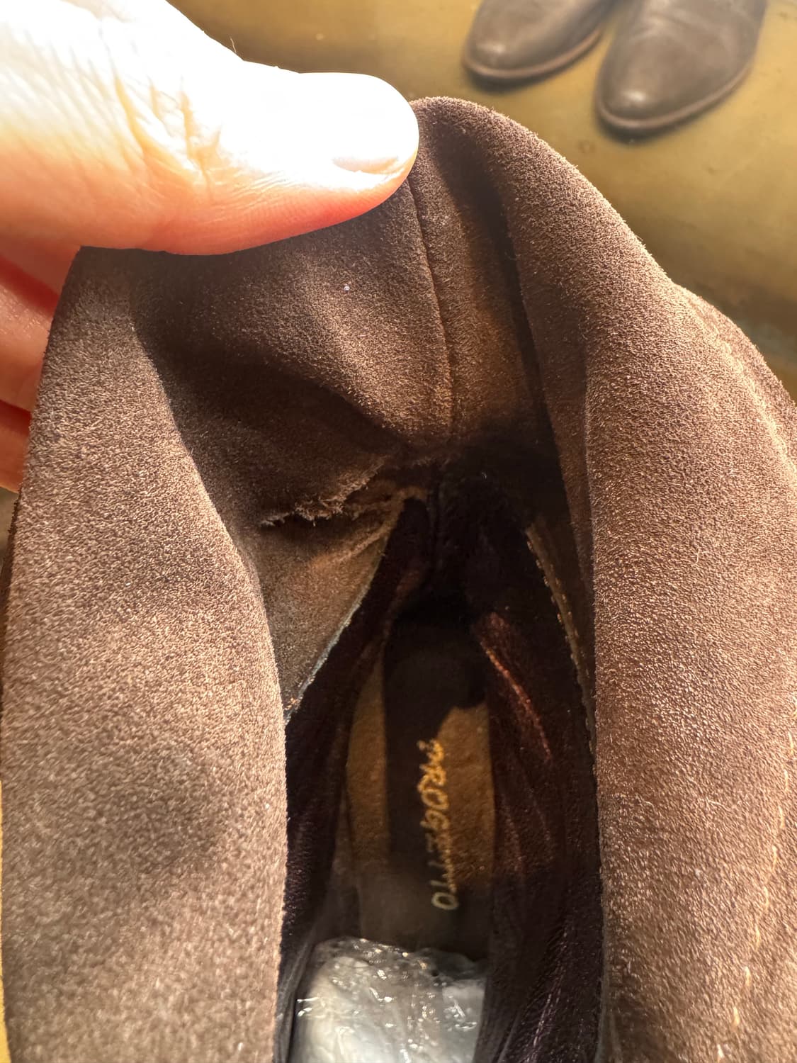 다크브라운 스웨이드 부츠힐 상품이미지6