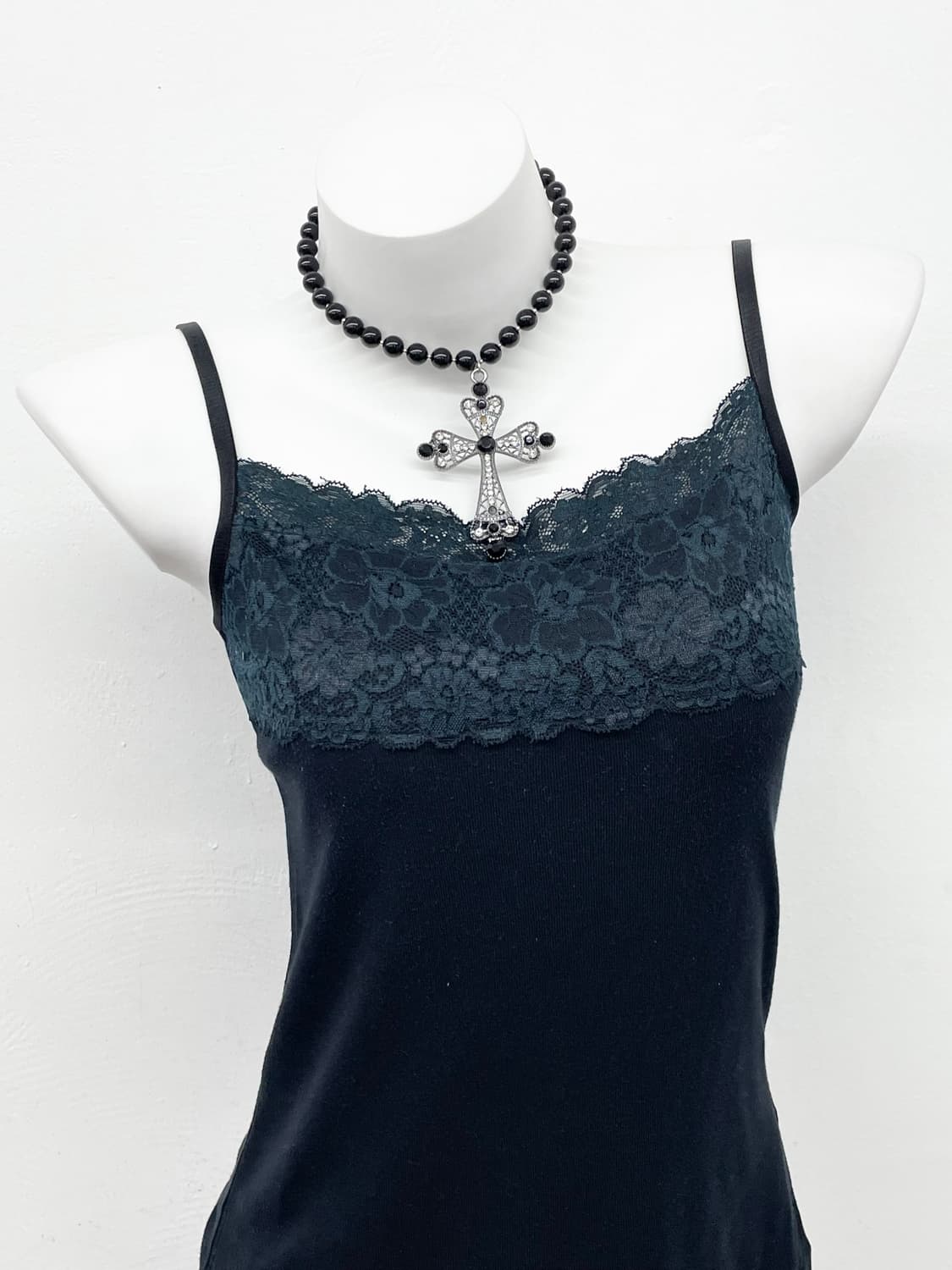 네이비 레이스 탑 상품이미지2