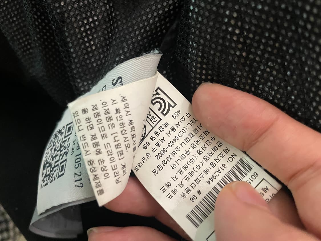 스톤아일랜드 나일론메탈 실드 자켓 블랙 상품이미지4