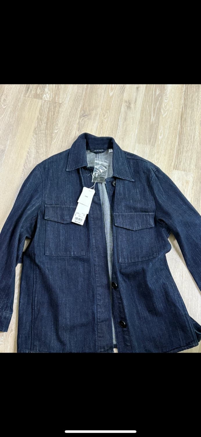 유니클로 데님 셔츠형 자켓 S 새상품 미착용 상품이미지2