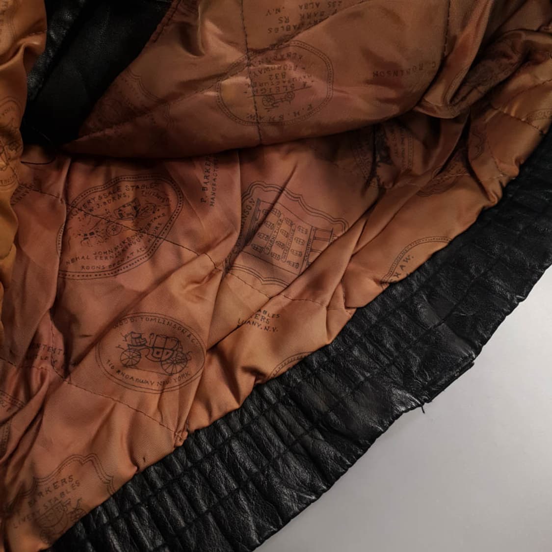 SUB URBAN 블랙 쓰리포켓 소가죽 가죽자켓 싱글자 상품이미지6